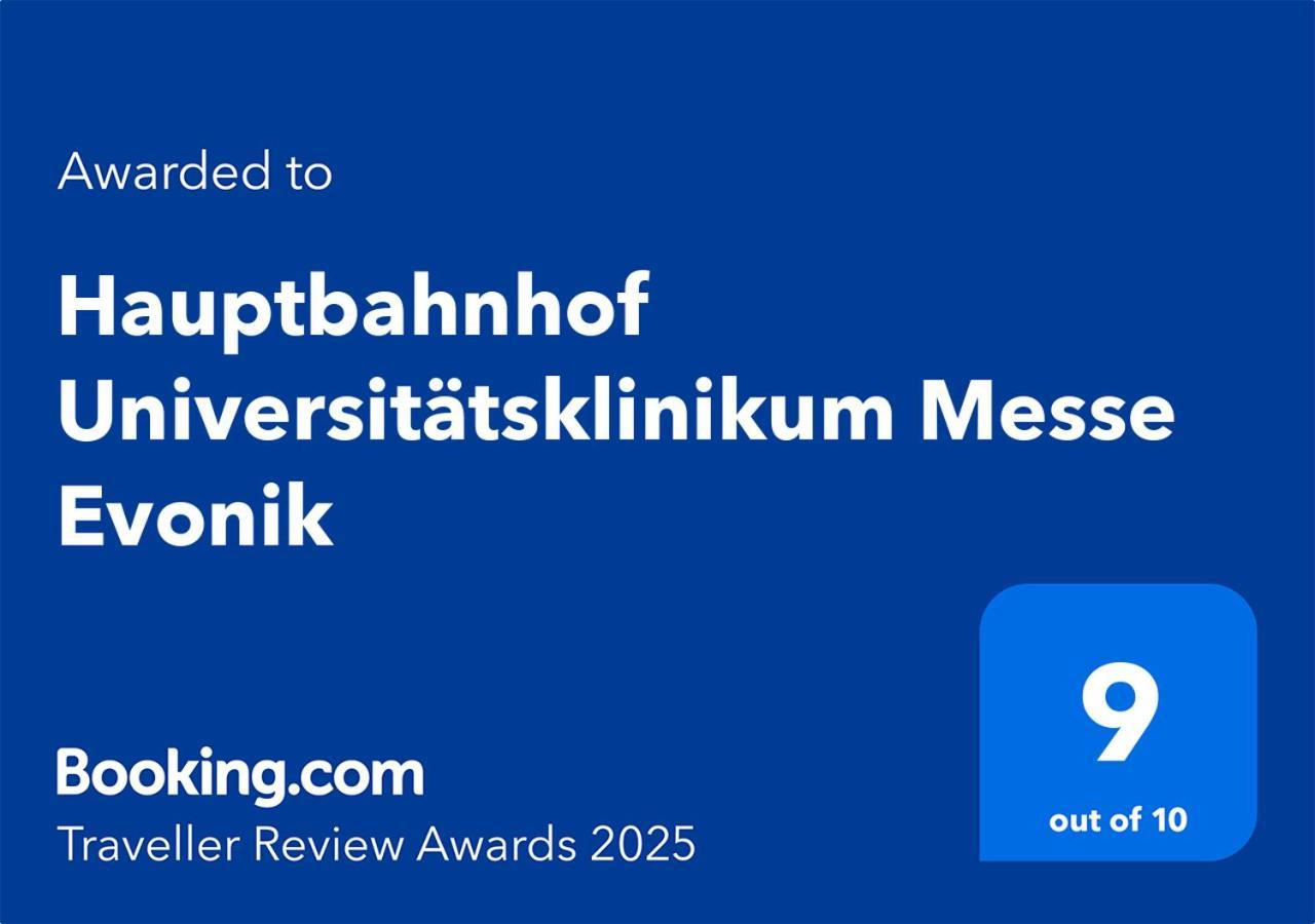 Hauptbahnhof Universitaetsklinikum Messe Evonik Есен Екстериор снимка